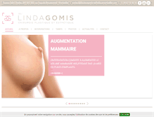 Tablet Screenshot of docteurgomis-esthetiquemontpellier.com